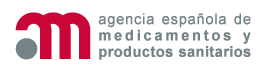 Logo of the Spanish agency for medicines and health products